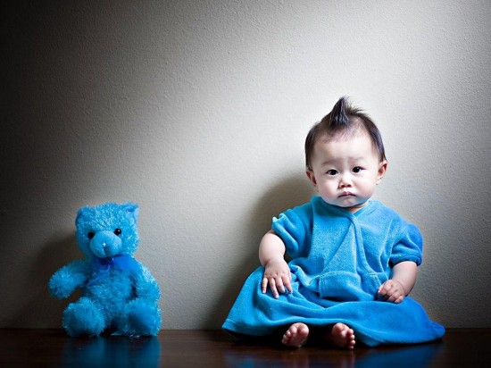 Baby With Teddy