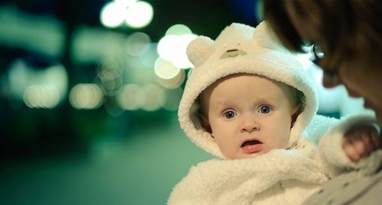 Cute Baby With Hoodie