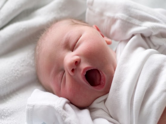 Yawning Baby