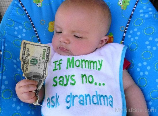 Baby Seeing Money