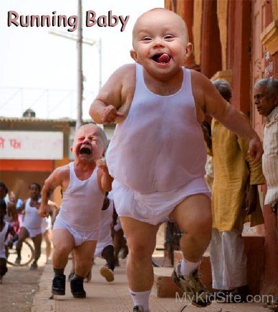 Running Baby