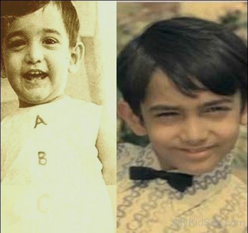 Childhood Picture Of Aamir Khan