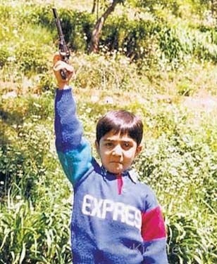 Childhood Picture Of Abhinav Bindra