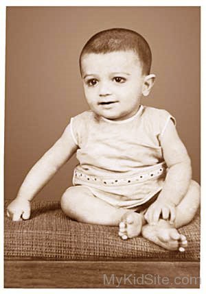 Childhood Picture Of  Ajith Kumar