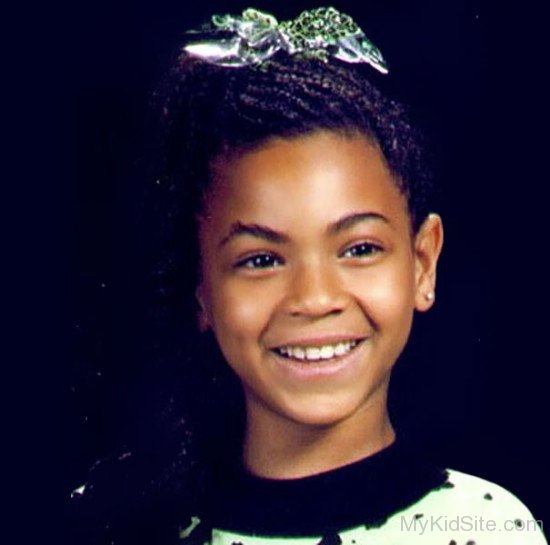 Childhood Picture Of  Beyonce