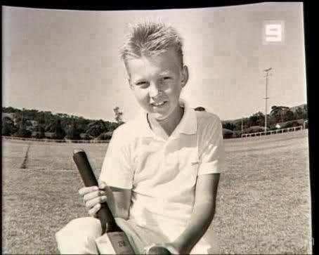 Childhood Picture Of Brett Lee