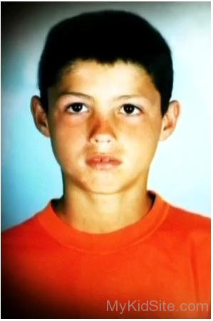 Childhood Picture Of  Cristiano Ronaldo