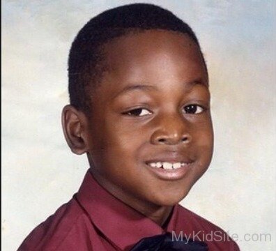 Childhood Picture Of  Dwyane Wade
