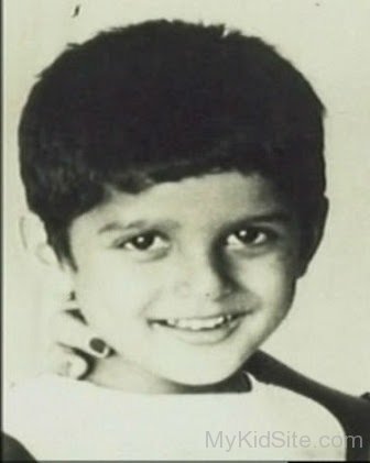 Childhood Picture Of  Farhan Akhtar