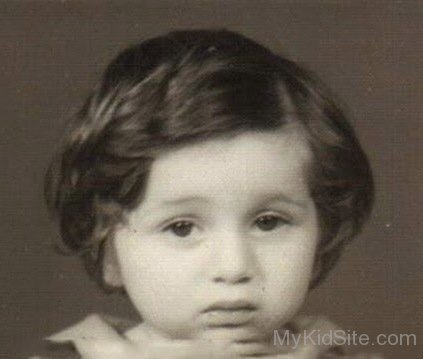 Childhood Picture Of  Farooq Hassan