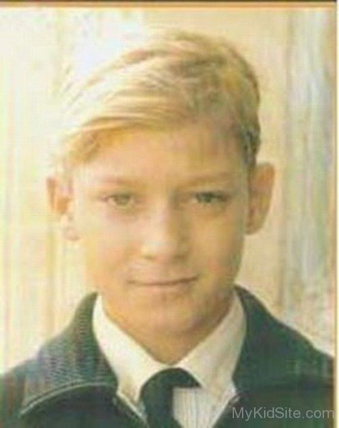 Childhood Picture Of  Francesco Totti