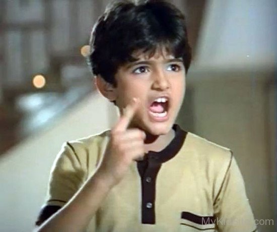 Childhood Picture Of Gautam