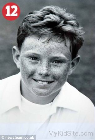 Childhood Picture Of Ian Bell