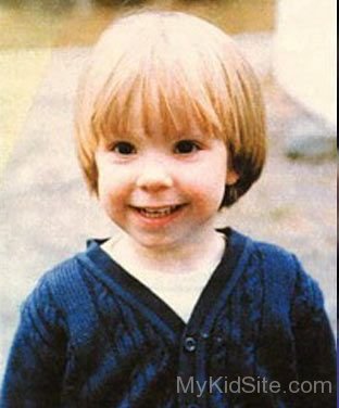 Childhood Picture Of  Justine Henin