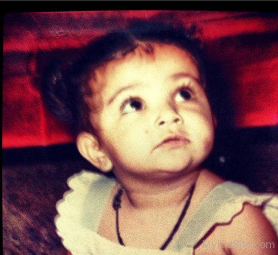 Childhood Picture Of  Kajal Aggarwal