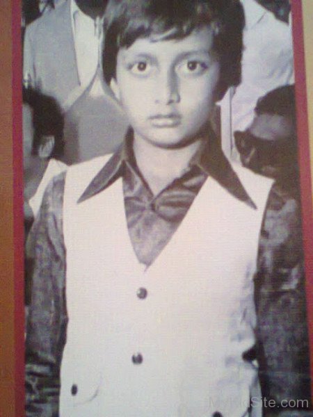 Childhood Picture Of Kiccha Sudeep