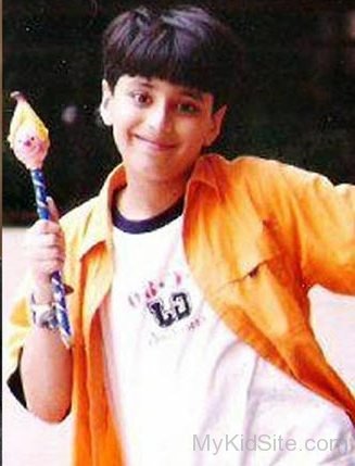 Childhood Picture Of Kinshuk Vaidya