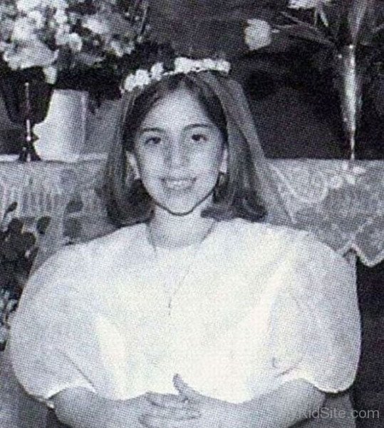 Childhood Picture Of  Lady Gaga