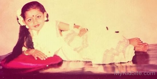 Childhood Picture Of Madhu Shalini