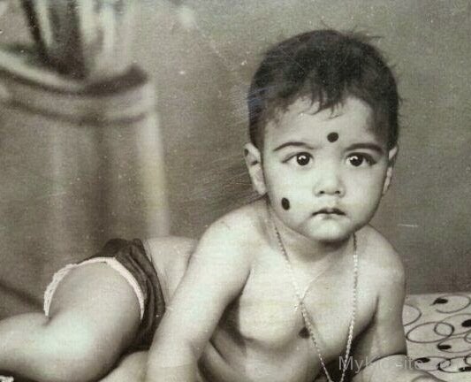 Childhood Picture Of Naveen Chandra