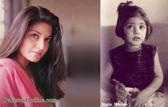 Childhood Picture Of Nazia Hassan