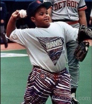 Childhood Picture Of  Prince Fielder