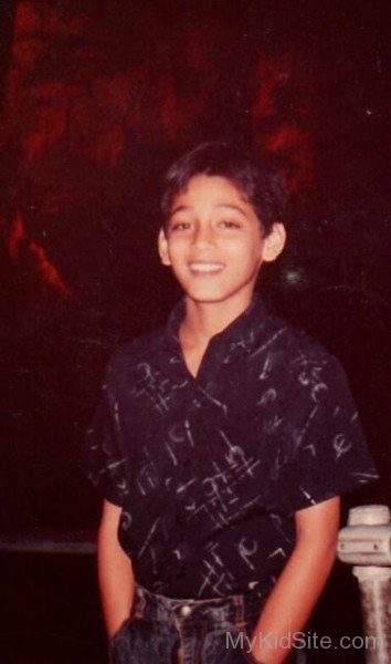 Childhood Picture Of  Ruslaan Mumtaz