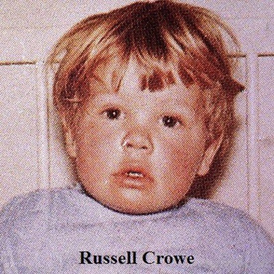 Childhood Picture Of Russell Crowe