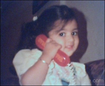 Childhood Picture Of Sanaya Irani