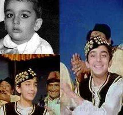 Childhood Picture Of Sanjay Dutt