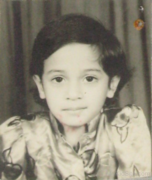 Childhood Picture Of Shweta Pandit