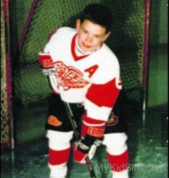 Childhood Picture Of  Sidney Crosby