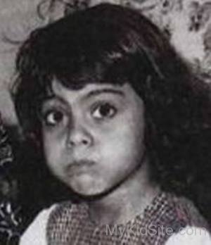 Childhood Picture Of  Sonia Gandhi