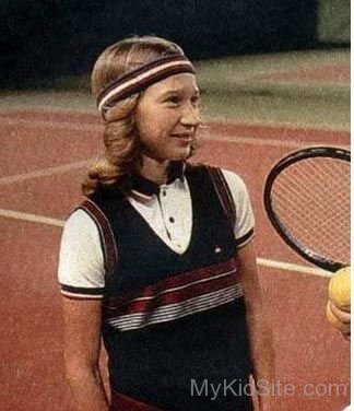 Childhood Picture Of  Steffi Graf