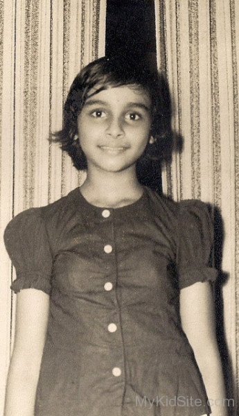 Childhood Picture Of Suchitra Krishnamoorthi