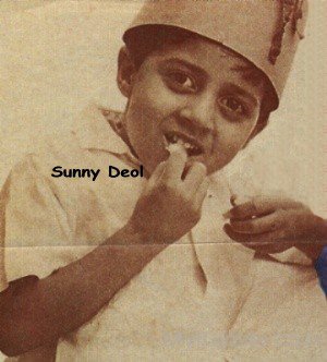 Childhood Picture Of Sunny Deol