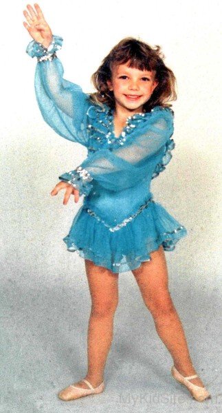 Childhood Picture Of Britney  Spears