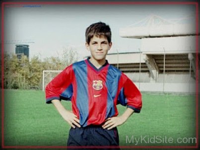 Childhood Pictures Of Cesc Fabregas