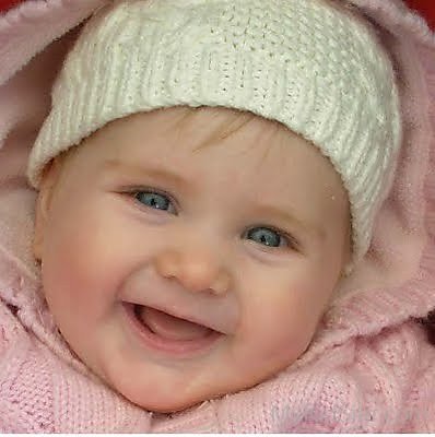 Baby Girl  Smiling