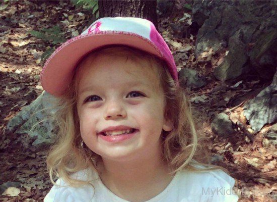 Baby Girl Wearing Hat