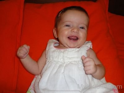 Cute Baby Laughing Image