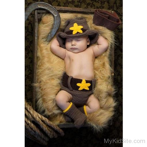 Cowboy Newborn Costume