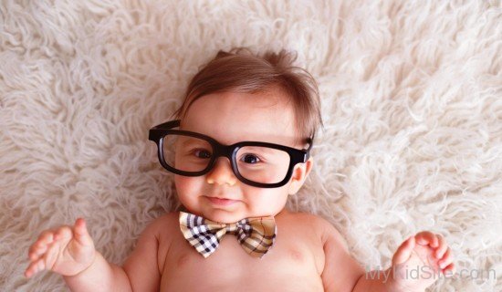 Baby Boy Wearing Spex-MK123