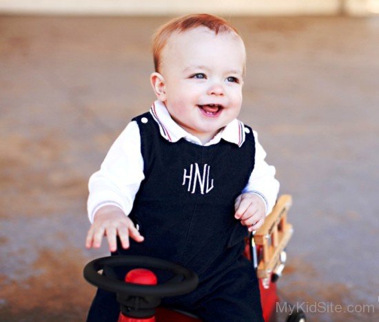 Cutest Baby Boy Driving