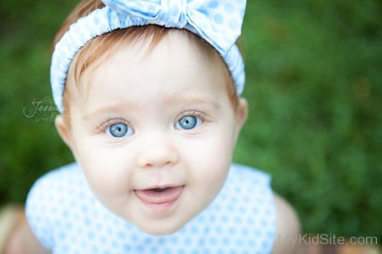 Baby Girl Blue Eyes