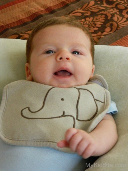 Sweet Baby laying On Sofa