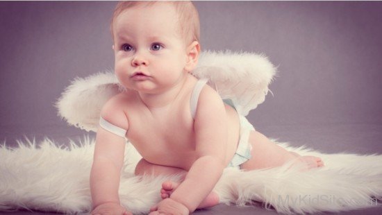 Baby Angel With Wings-cu14